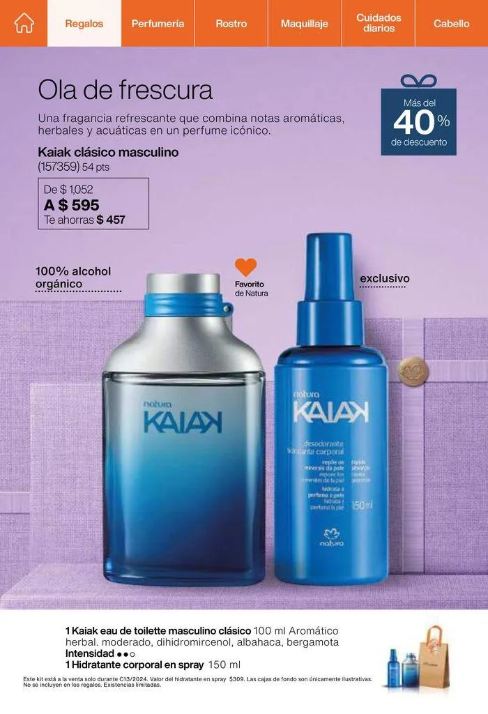 Catálogo de Revista Natura Ciclo 13 2024 30 de julio al 31 de agosto 2024 - Pagina 10