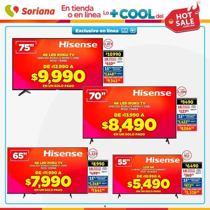 Catálogo de Hot Sale Híper 15 de mayo al 23 de mayo 2024 - Pagina 8