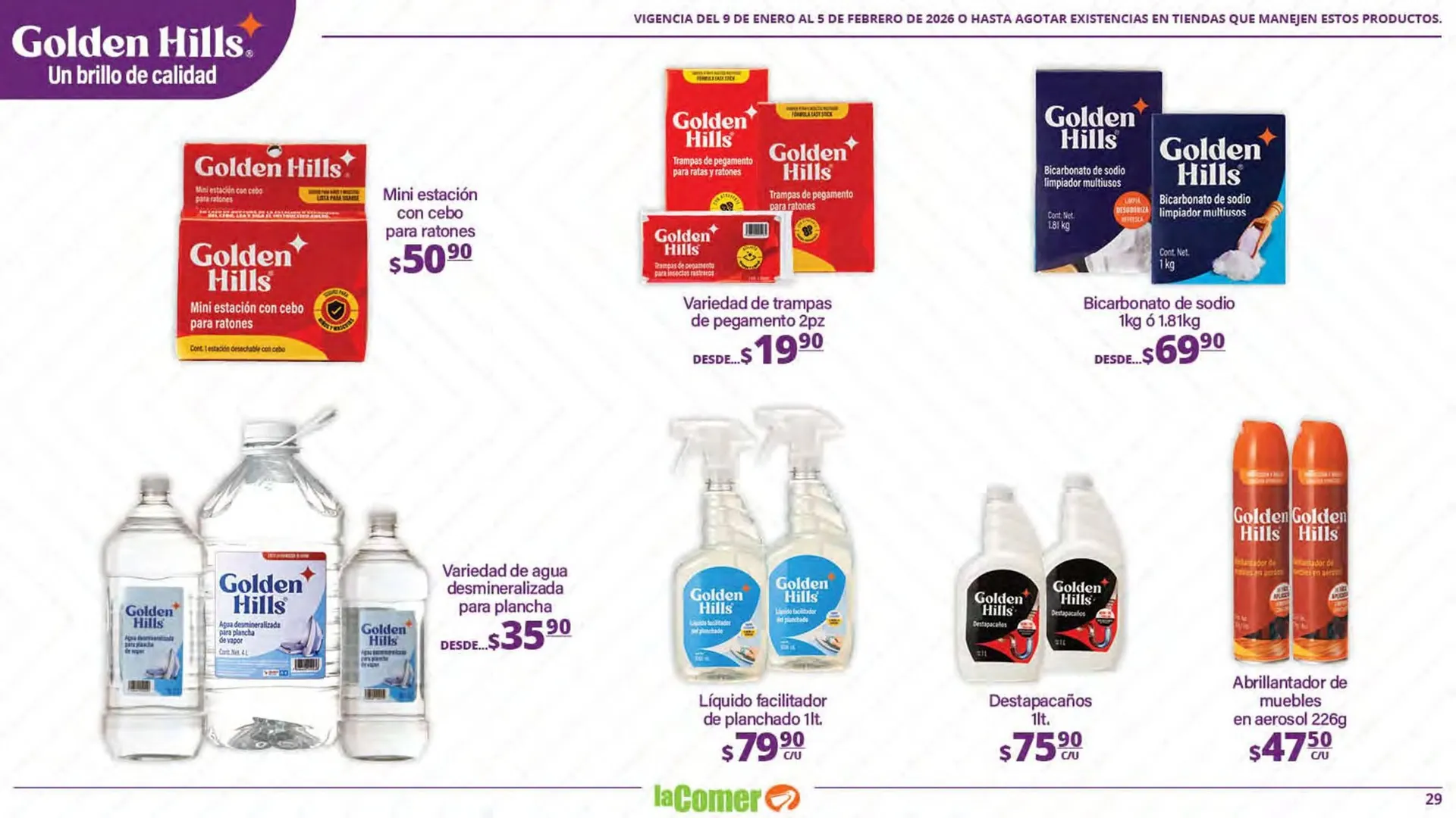 Catálogo de Folleto La Comer 9 de enero al 5 de febrero 2026 - Pagina 28