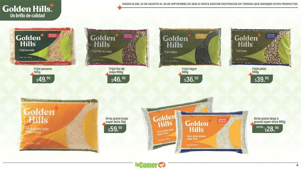 Catálogo de Golden Hills 23 de agosto al 26 de septiembre 2024 - Pagina 4