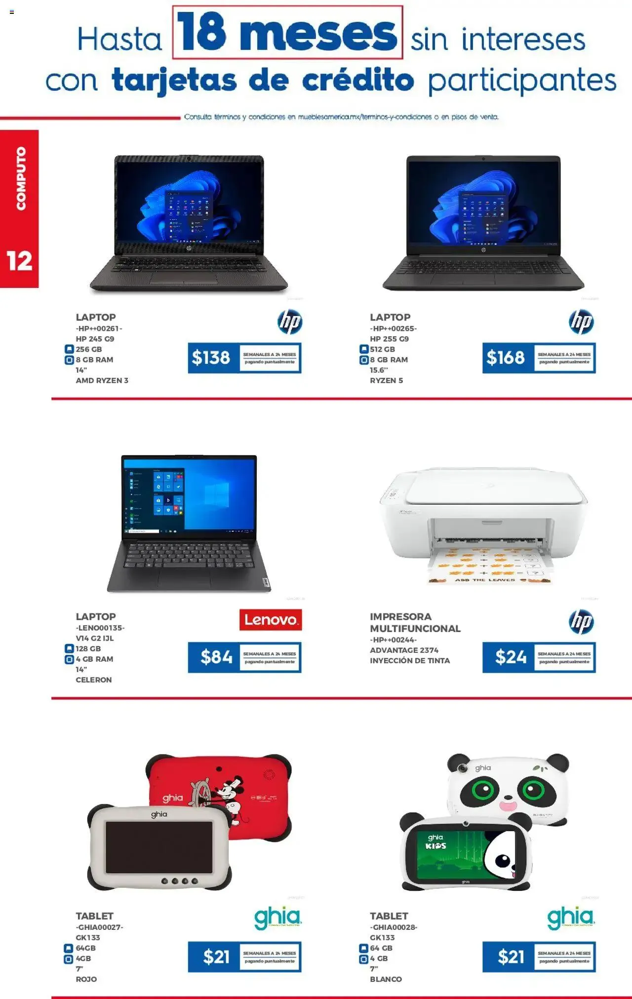 Catálogo de Muebles America catálogo Primavera 11 de febrero al 10 de mayo 2025 - Pagina 12
