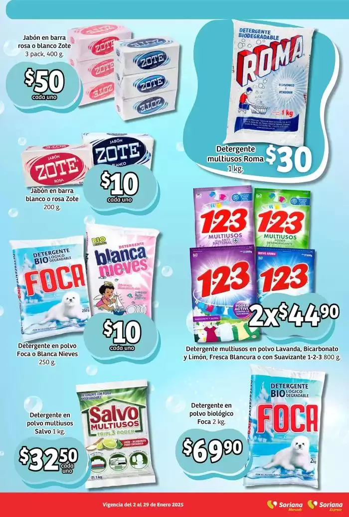 Catálogo de Ahorros relucientes Mercado Nacional 3 de enero al 29 de enero 2025 - Pagina 2