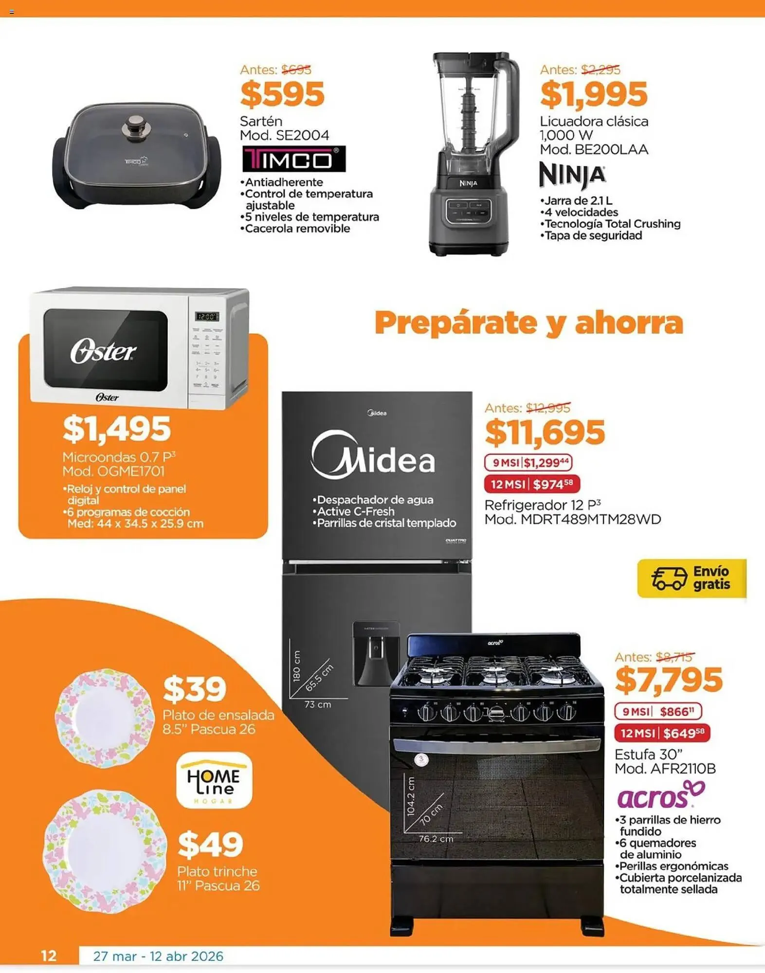 Catálogo de Folleto Chedraui 27 de marzo al 12 de abril 2026 - Pagina 12
