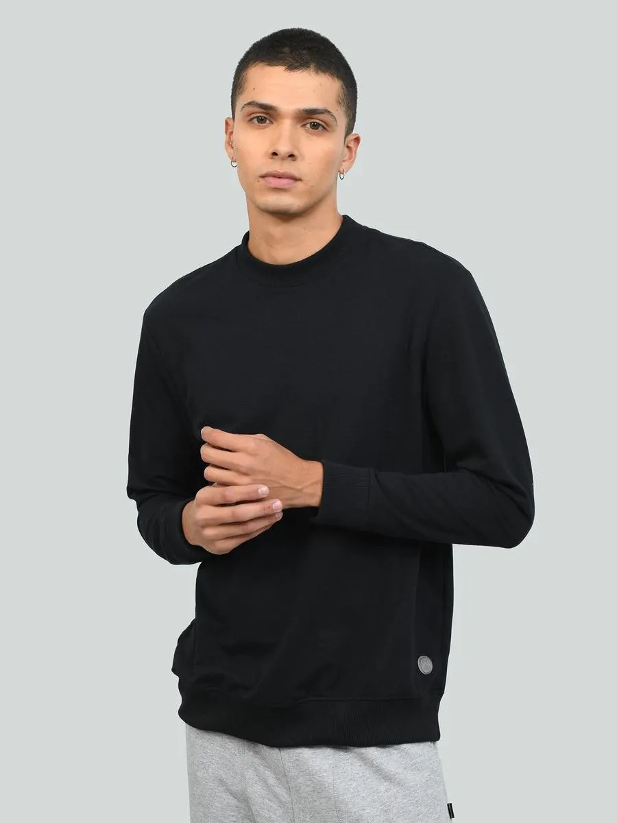 Sudadera Básica Negra