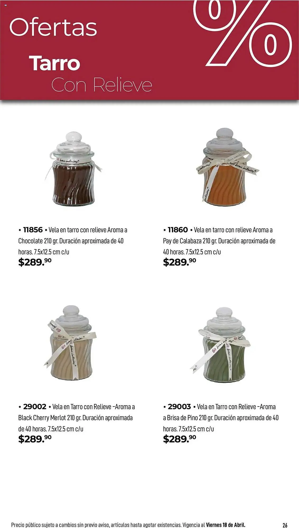 Catálogo de Catálogo Home Interiors 31 de marzo al 11 de abril 2025 - Pagina 26