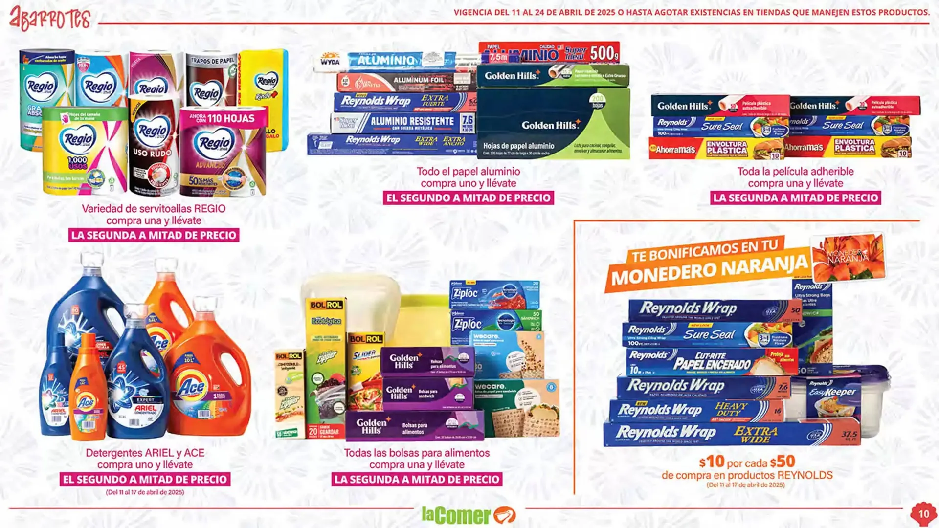 Catálogo de Catálogo La Comer 11 de abril al 24 de abril 2025 - Pagina 10