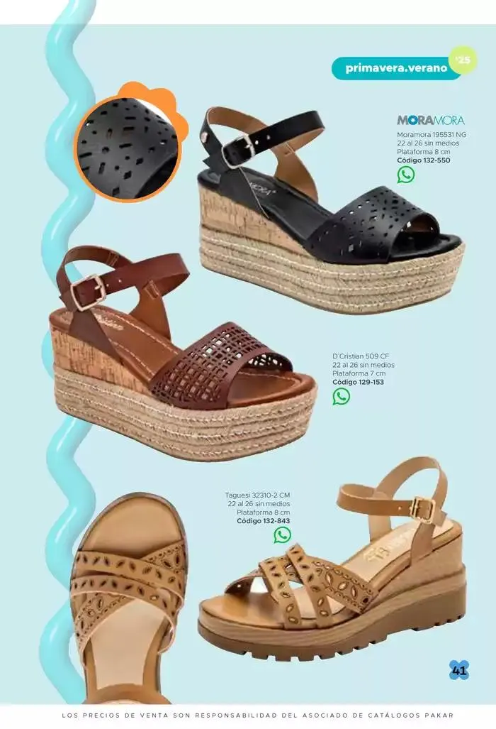 Catálogo de Pakar Sandalia 31 de enero al 31 de mayo 2025 - Pagina 41