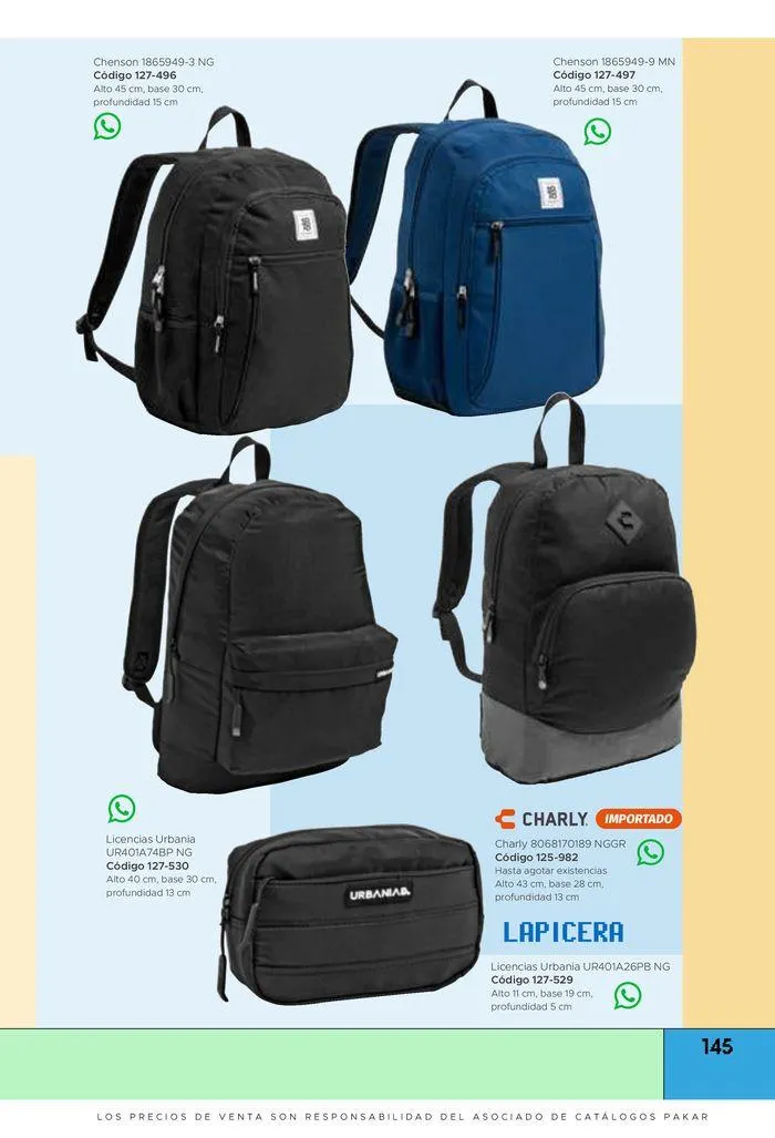 Catálogo de Pakar Junior Otoño-Invierno 2024 26 de julio al 31 de diciembre 2024 - Pagina 145