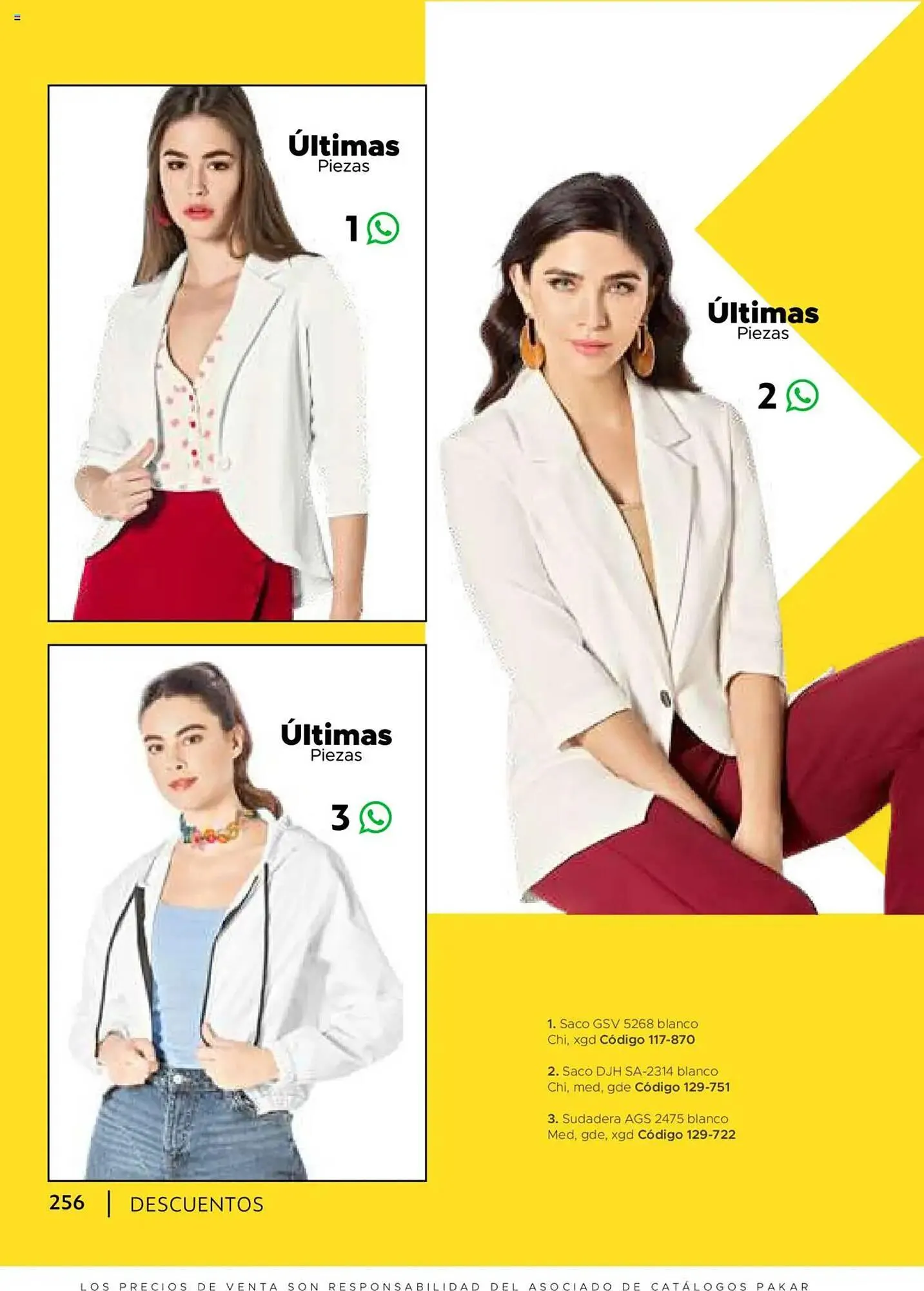 Catálogo de Catálogo SC Pakar 24 de julio al 1 de enero 2026 - Pagina 256