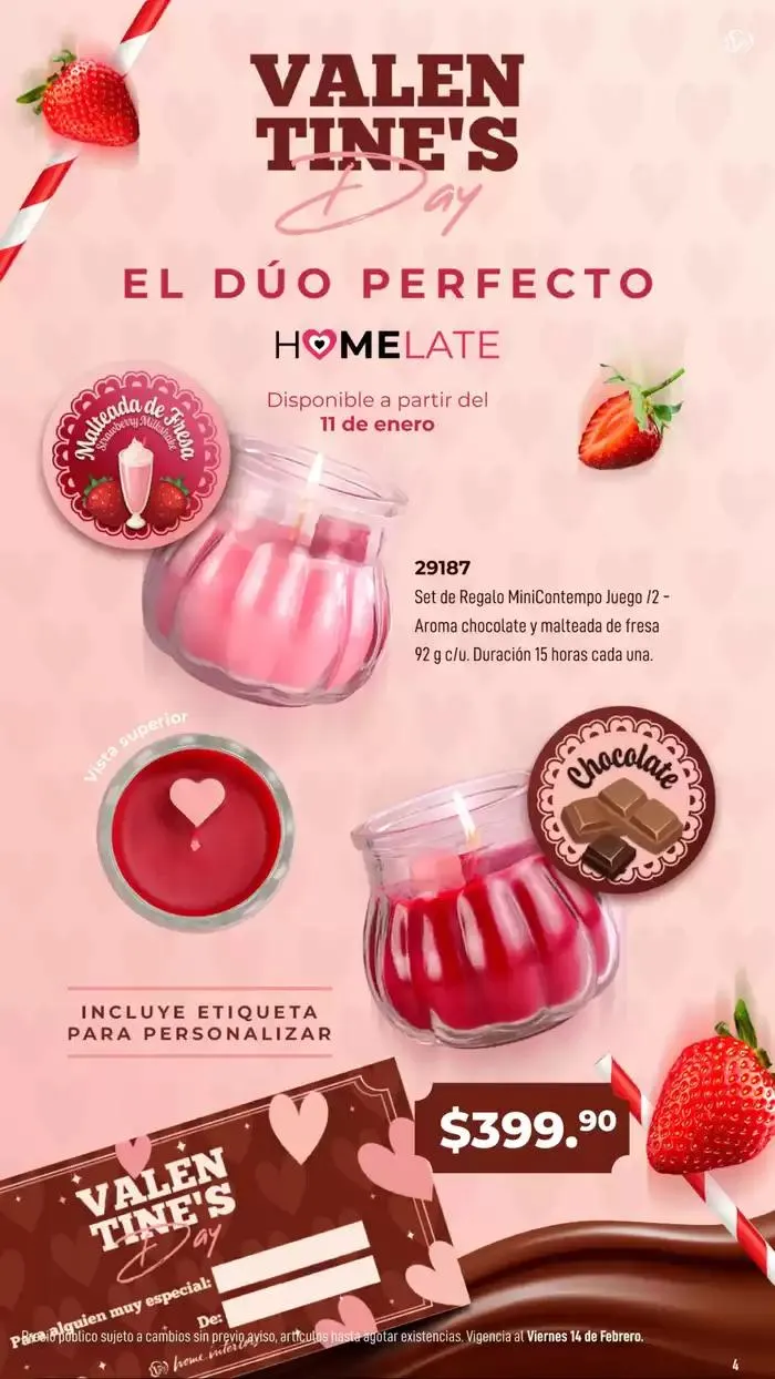 Catálogo de Inter Home - Los Aromas del Amor 9 de enero al 14 de febrero 2025 - Pagina 4