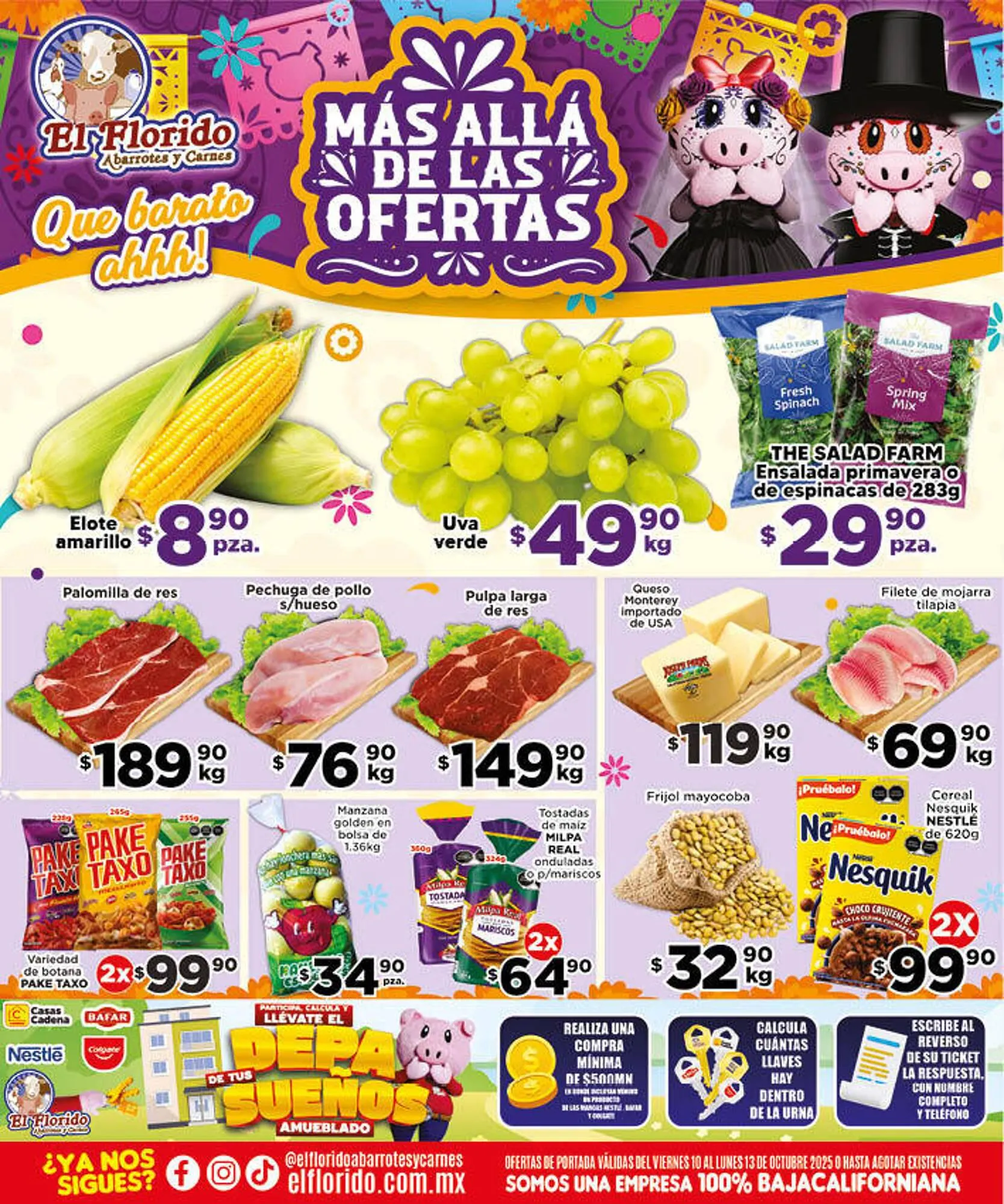 Catálogo de Folleto El Florido 10 de octubre al 12 de octubre 2025 - Pagina 1