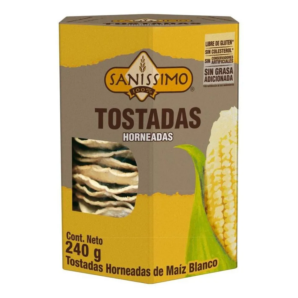 Tostadas de maíz Sanissimo horneadas 240 g