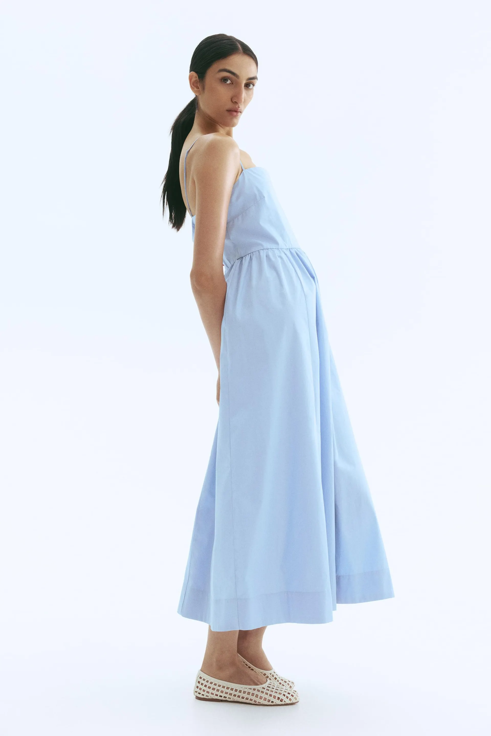 Cotton strappy dress