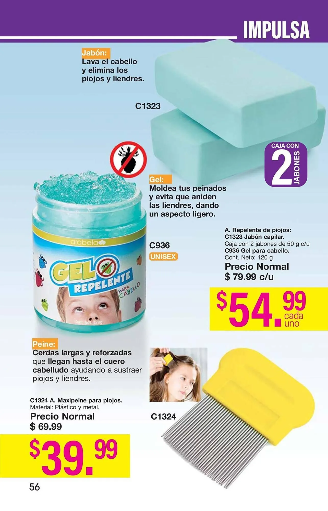 Catálogo de Catálogo Arabela 28 de agosto al 19 de septiembre 2025 - Pagina 58