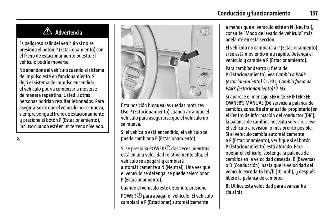 Catálogo de BrightDrop 400 Y BrightDrop 600 Manual del propietario 22 de enero al 31 de diciembre 2025 - Pagina 138