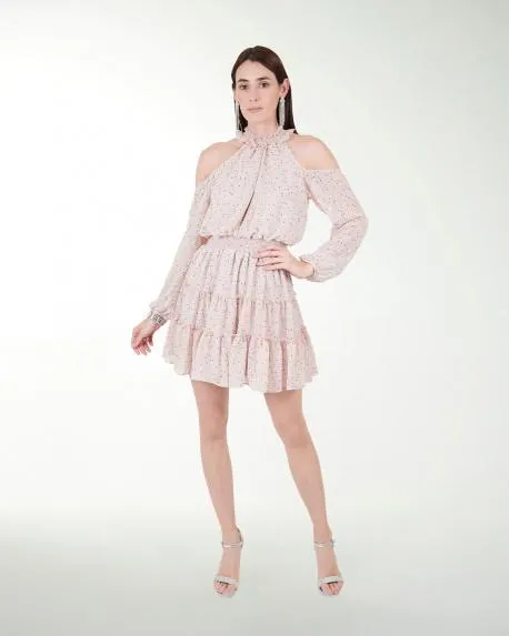 VESTIDO T T ESTAMPADO MANGA LARGA