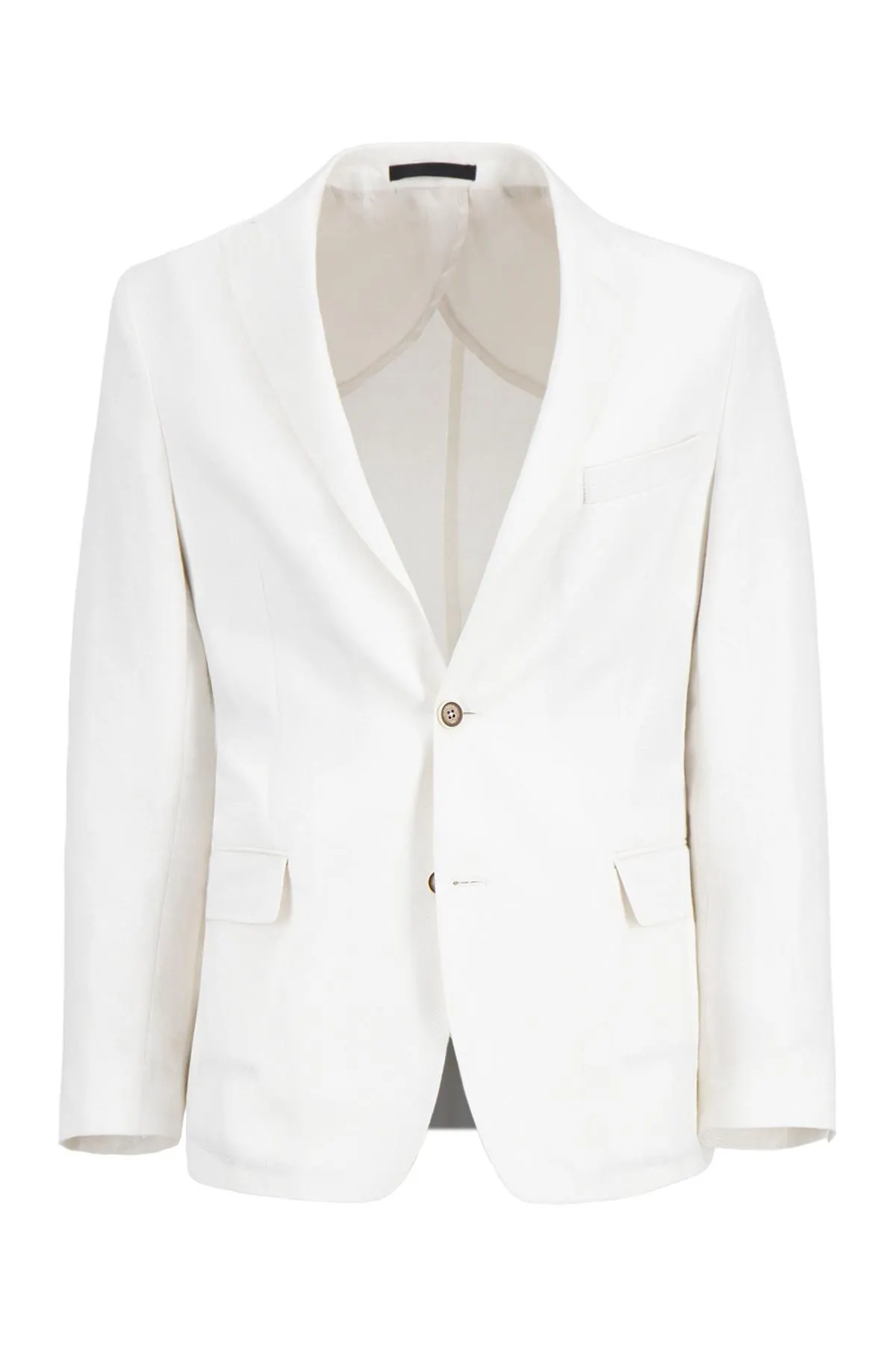 Saco Casual Calderoni Amarillo Contemporary Fit