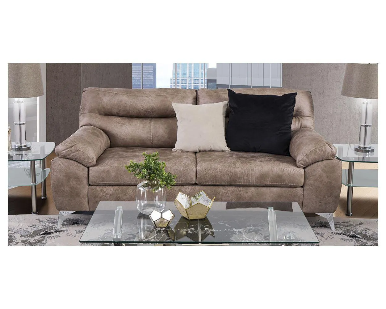 Sofá 3 Plazas Apolo New Montana Beige