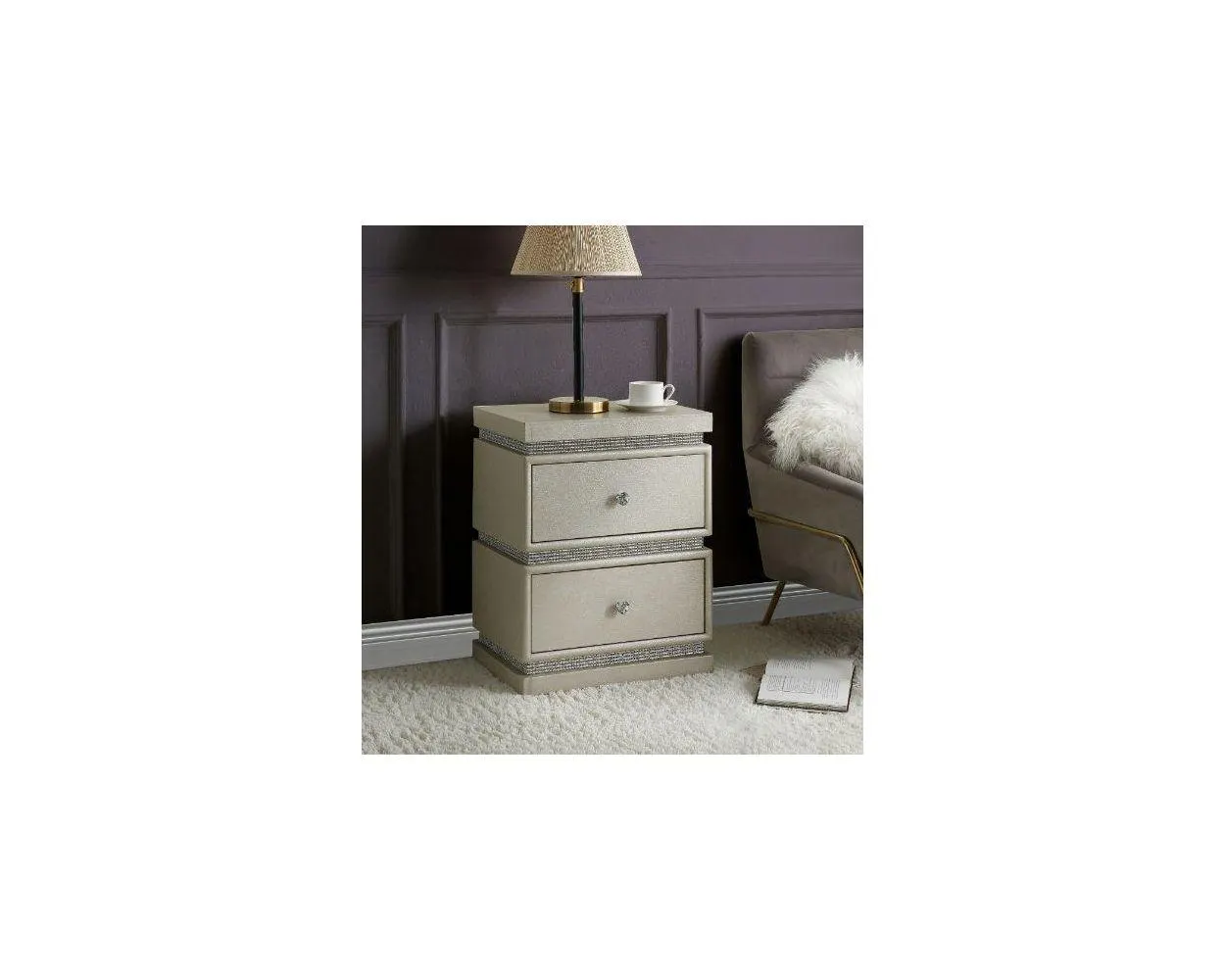 Buró Lotus Madera Beige