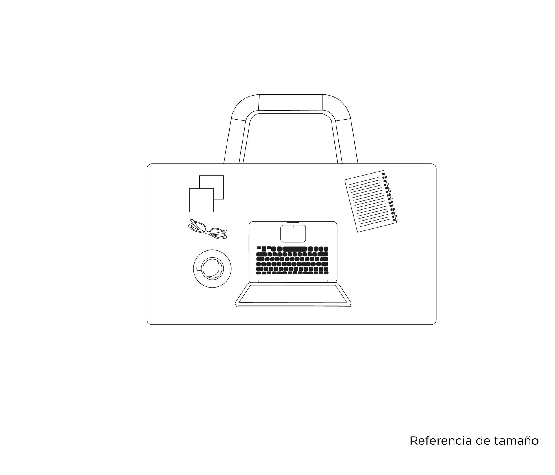 Escritorio Horacio - Gris claro