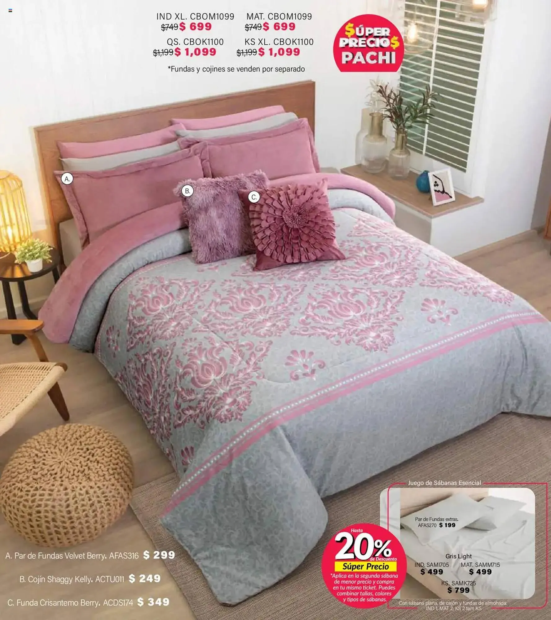 Catálogo de Catálogo Colchas Concord 1 de agosto al 1 de noviembre 2025 - Pagina 614