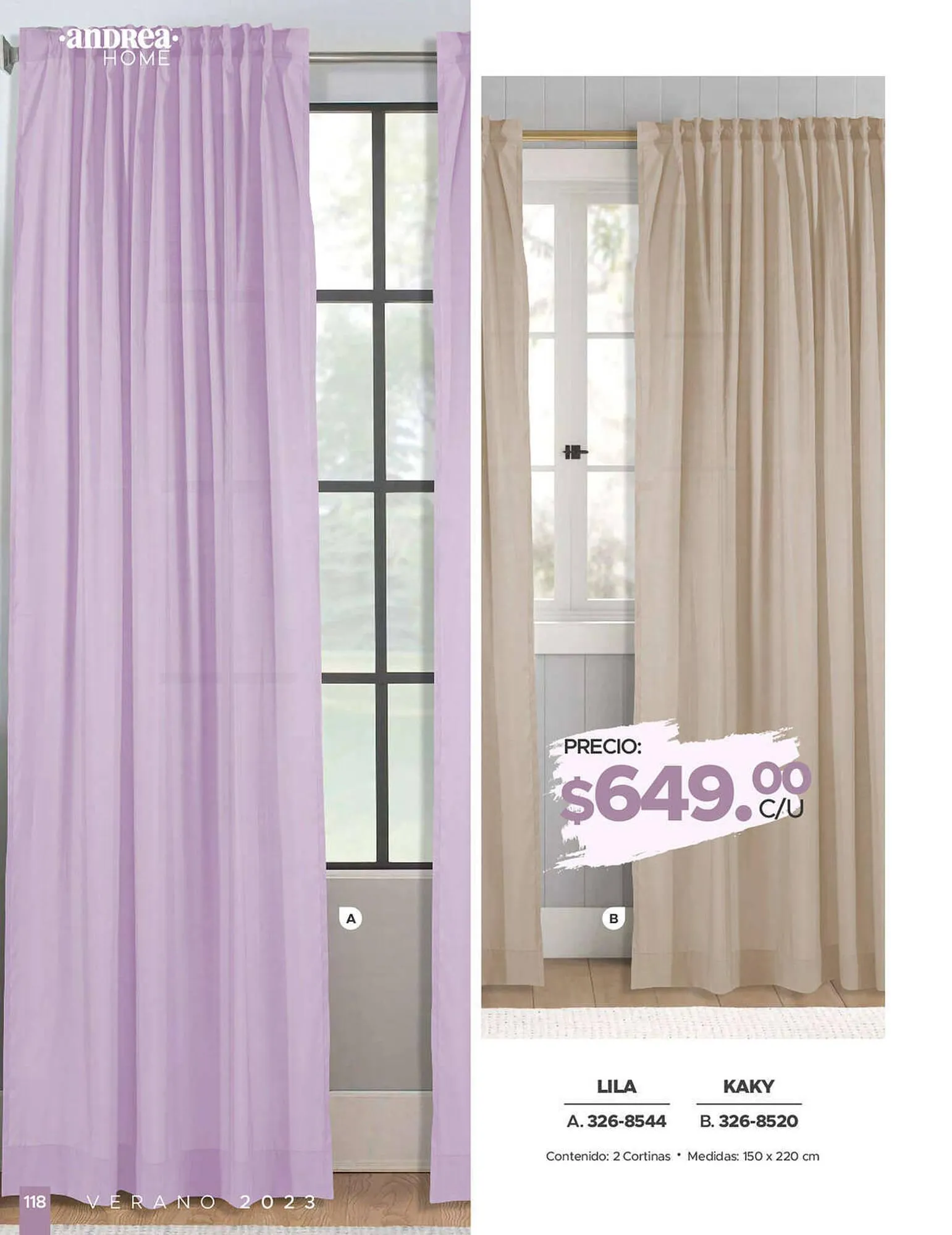 Catálogo de Catálogo Andrea 29 de mayo al 14 de agosto 2023 - Pagina 118