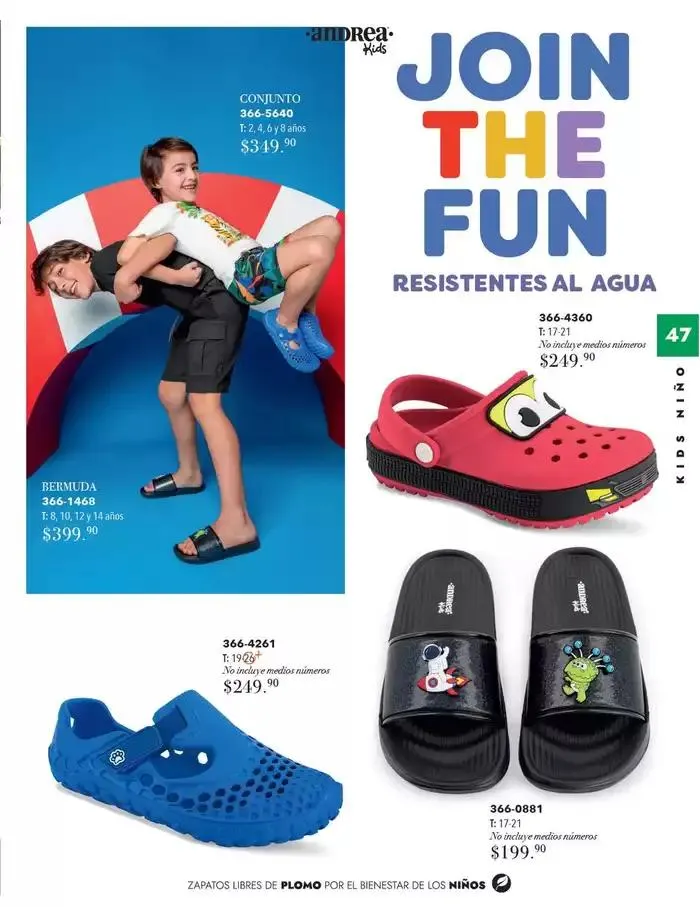 Catálogo de ANDREA | INFANTIL 26 de enero al 24 de mayo 2025 - Pagina 47