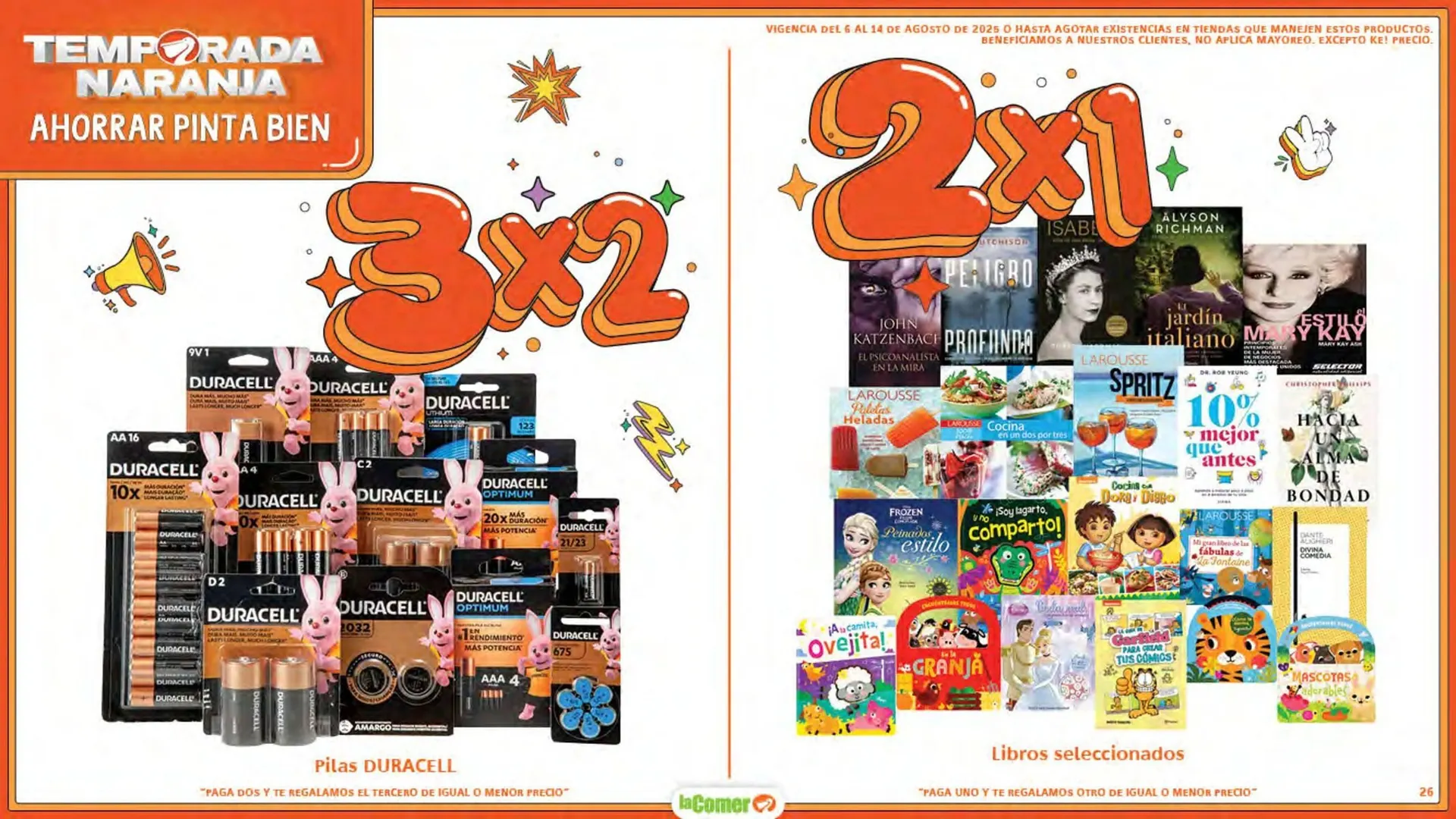 Catálogo de Catálogo La Comer 6 de agosto al 14 de agosto 2025 - Pagina 26