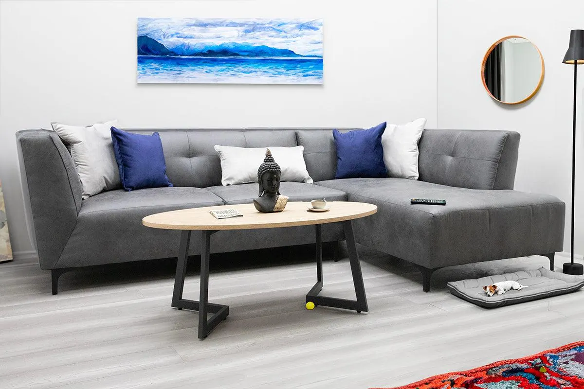 Sala Esquinera Vanderbilt gris