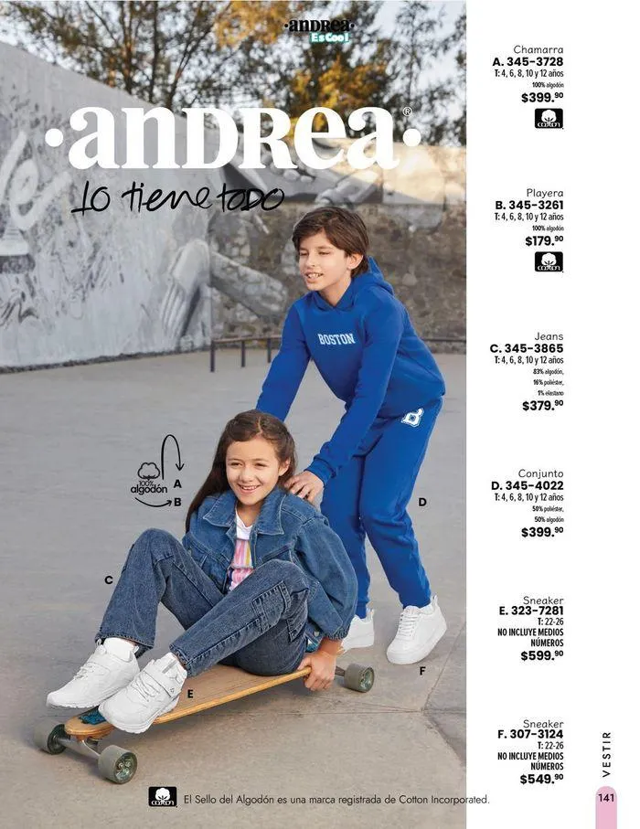 Catálogo de ANDREA Colegial 2024 12 de junio al 30 de septiembre 2024 - Pagina 123