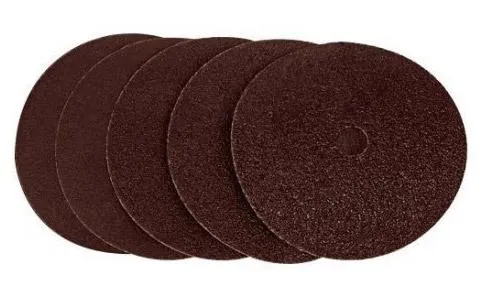 Lija De Disco De 7″ Grano 24 Respaldo De Fibra Truper 17284 Con 5 Piezas