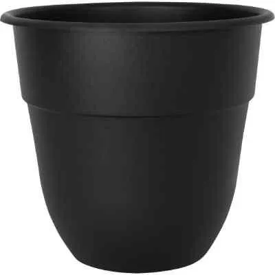 MACETA PLÁSTICO NEGRA 10