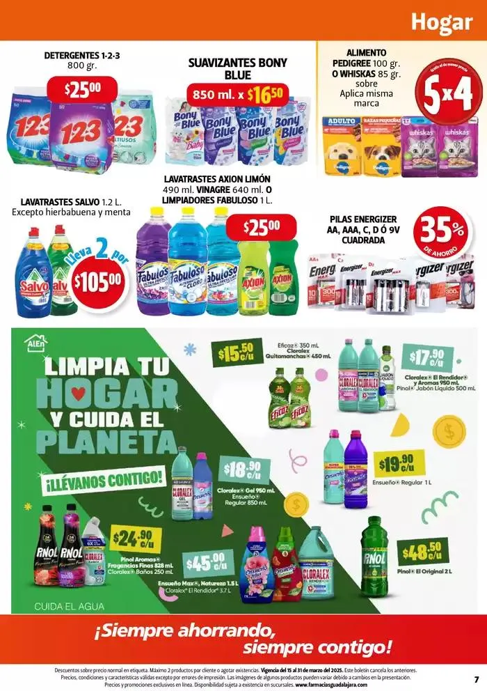 Catálogo de Boletín Farmacias Guadalajara! 15 de marzo al 31 de marzo 2025 - Pagina 7
