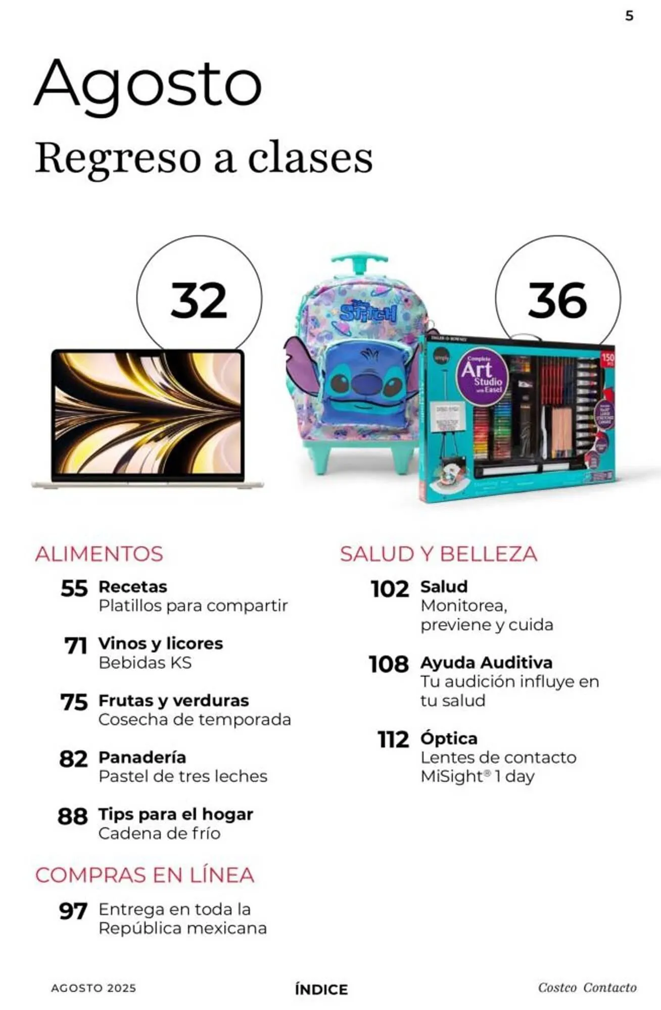 Catálogo de Catálogo Costco 1 de agosto al 31 de agosto 2025 - Pagina 5