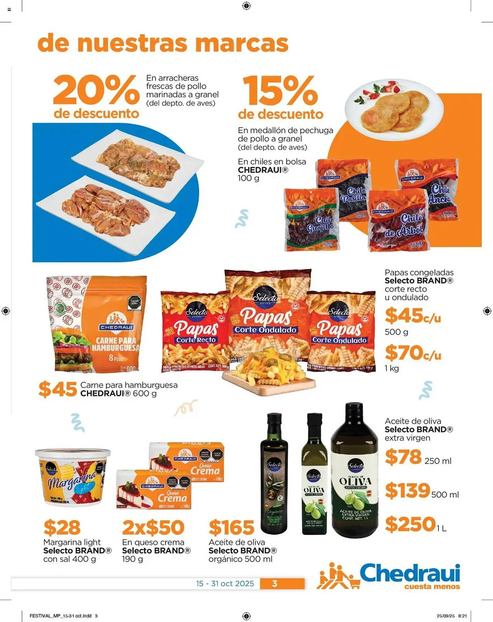 Catálogo de Folleto Chedraui 15 de octubre al 1 de noviembre 2025 - Pagina 3
