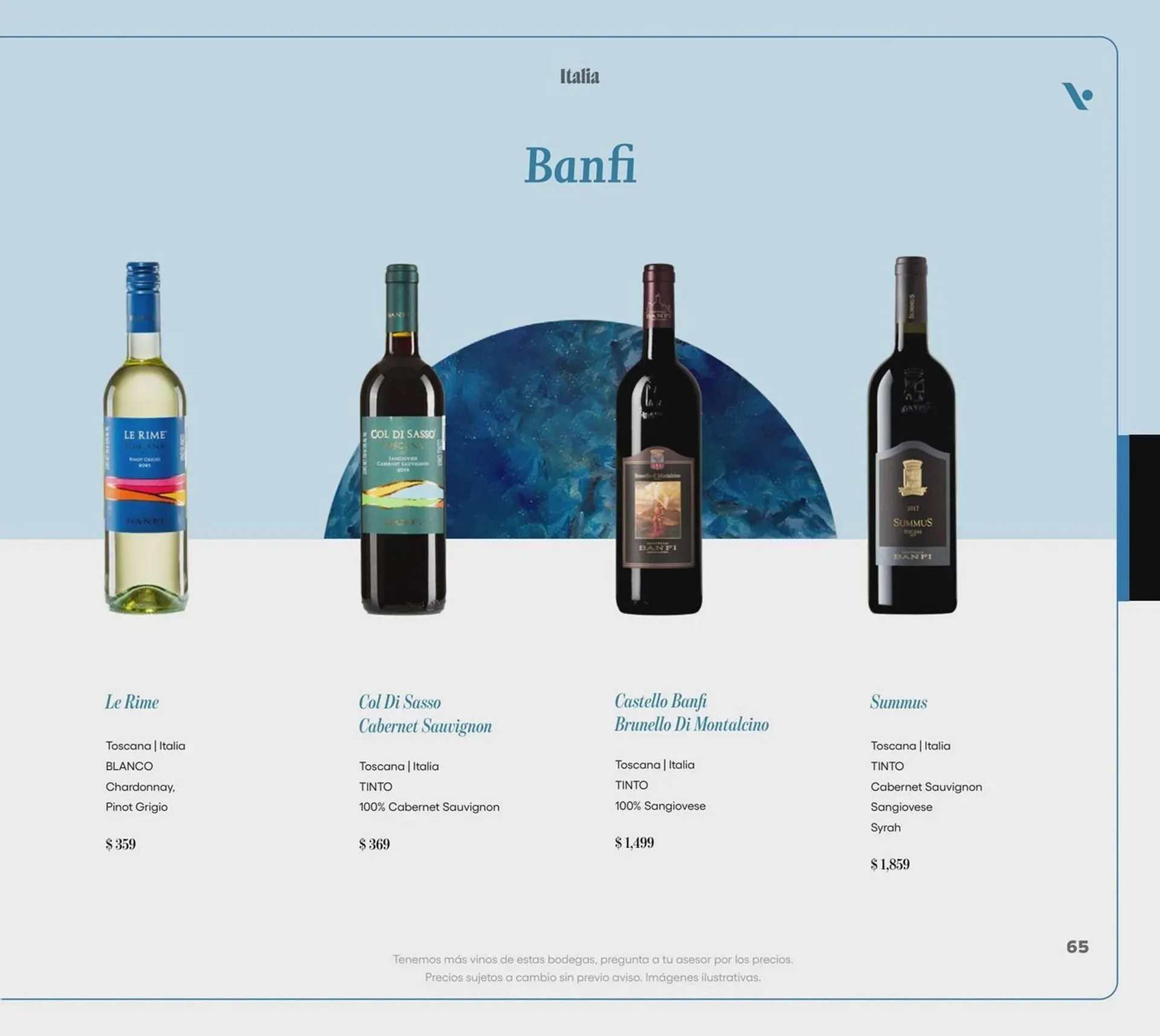 Catálogo de Catálogo Vinoteca 5 de noviembre al 31 de diciembre 2025 - Pagina 65