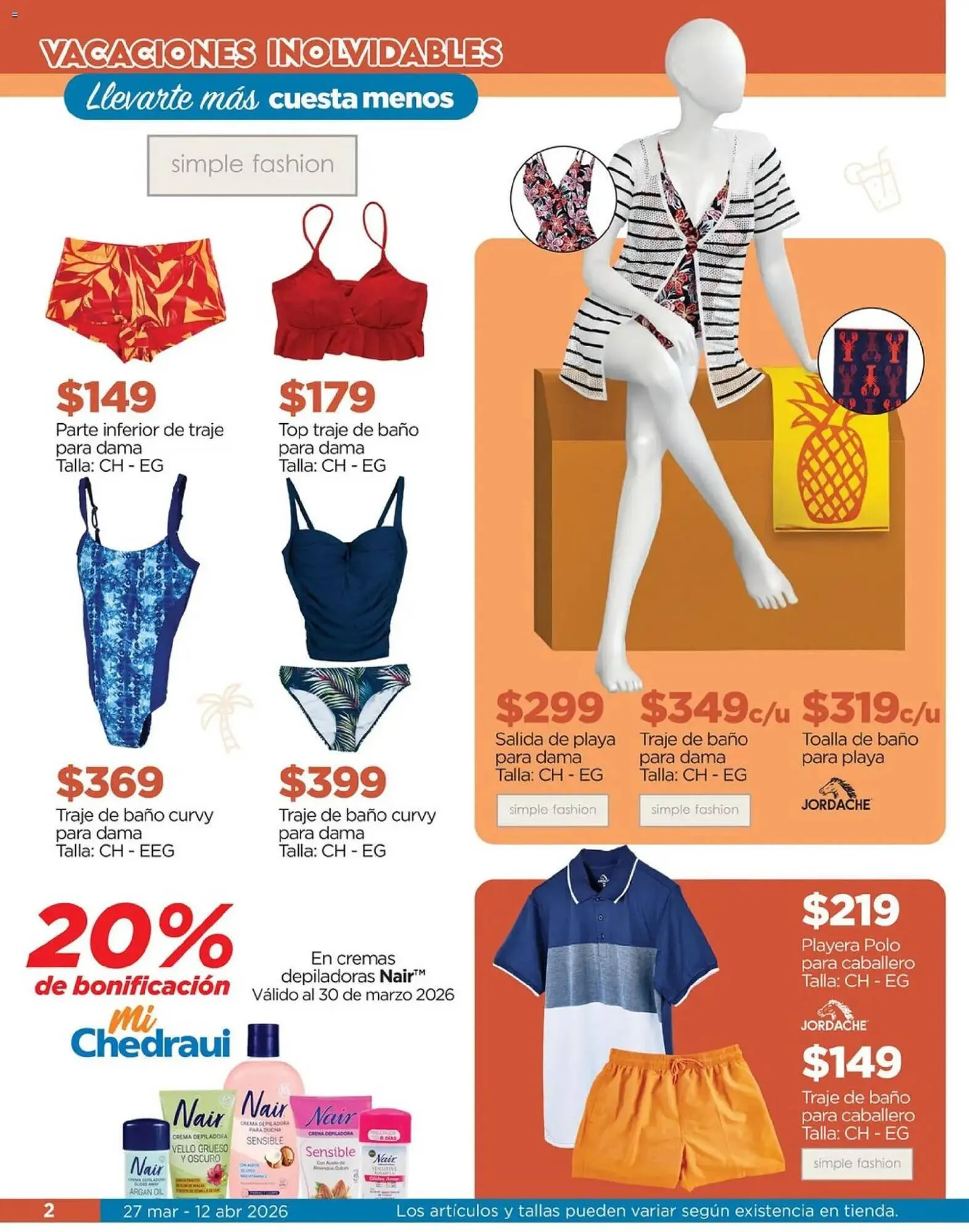 Catálogo de Folleto Chedraui 27 de marzo al 12 de abril 2026 - Pagina 2