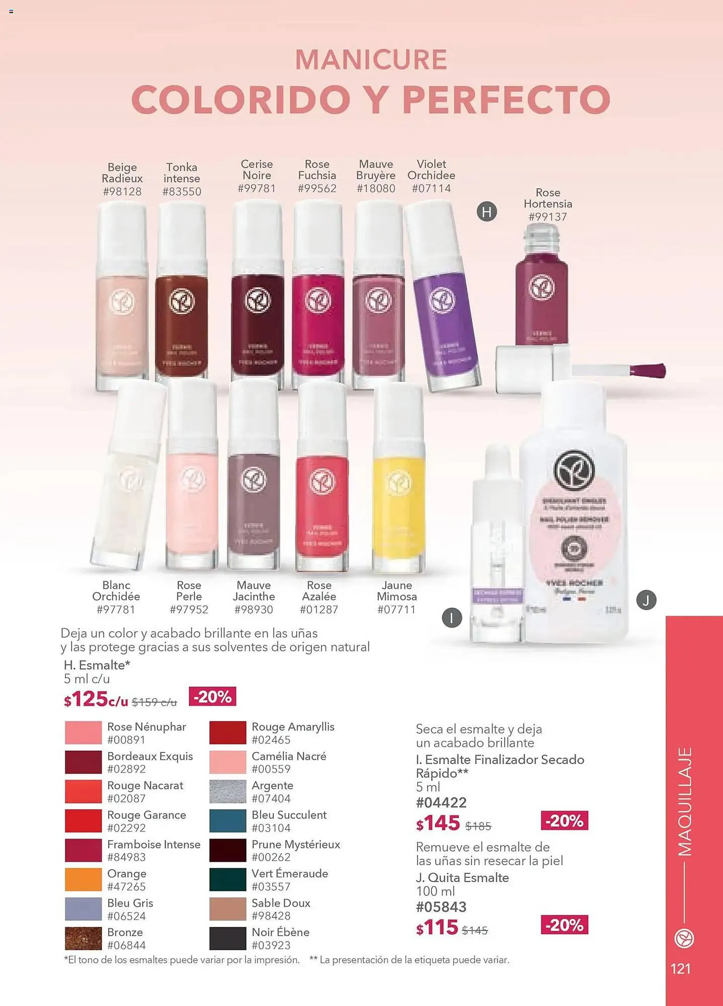 Catálogo de Catálogo Yves Rocher 19 de noviembre al 9 de diciembre 2025 - Pagina 123