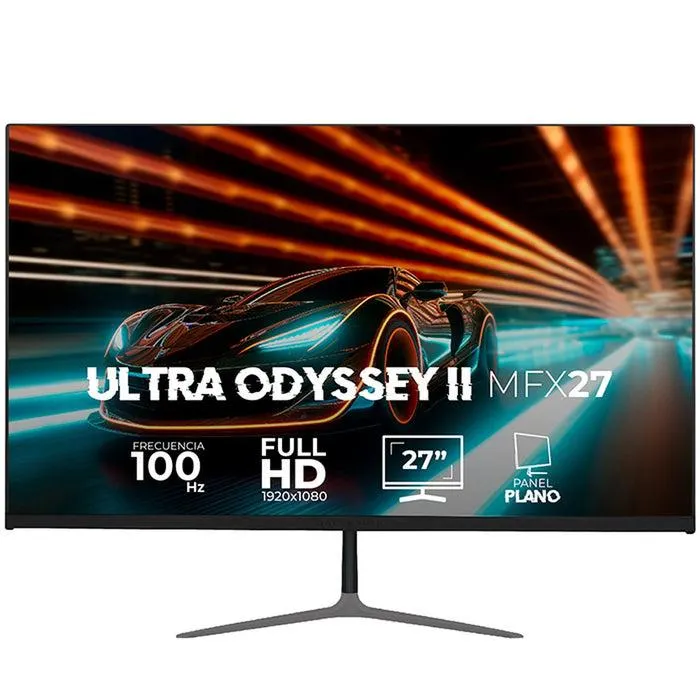 Monitor Gamer 27 BALAM RUSH ULTRA ODYSSEY II MFX27 1ms 100Hz FHD IPS LED HDMI Negro BR-938310