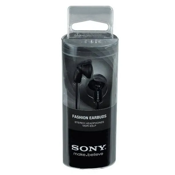 Audífonos In Ear Sony MDRE9LPB negros
