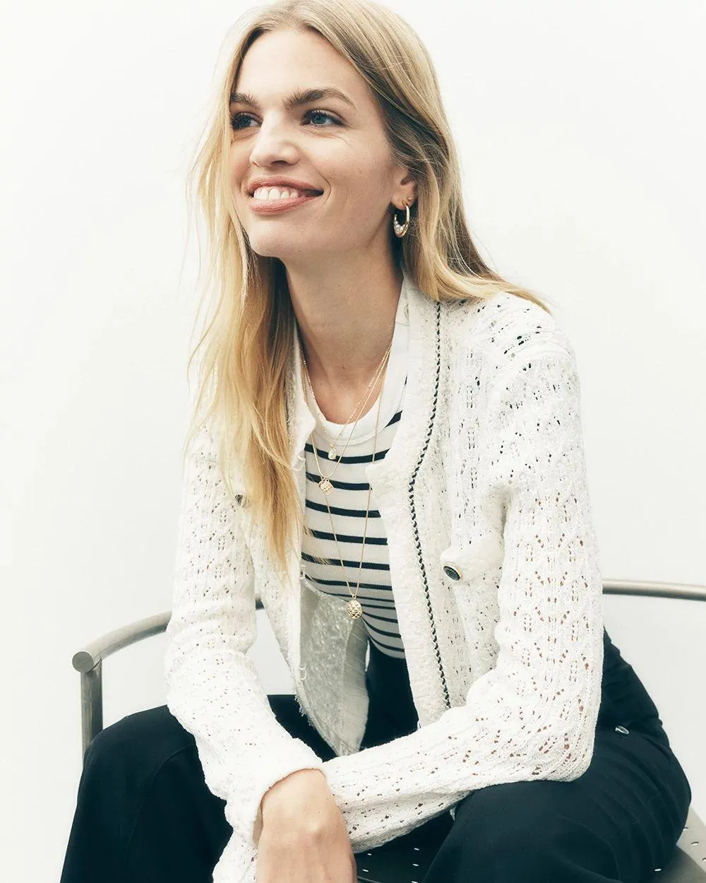 Novelty Trim Cardigan