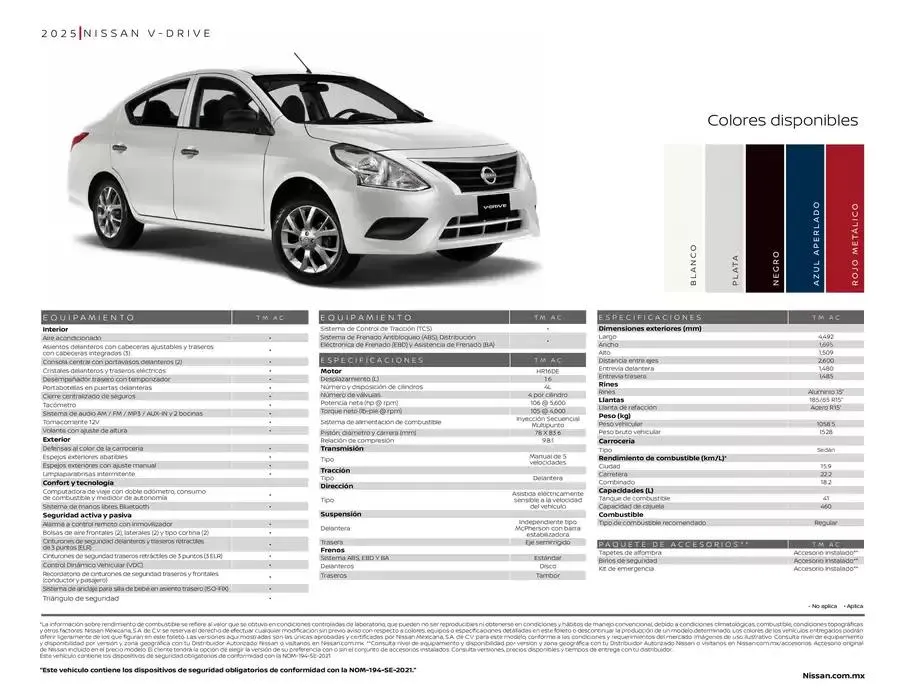 Catálogo de Nissan V-Drive 11 de abril al 11 de abril 2026 - Pagina 2