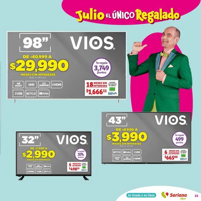 Catálogo de Julio Regalado Híper 12 de julio al 17 de julio 2024 - Pagina 33