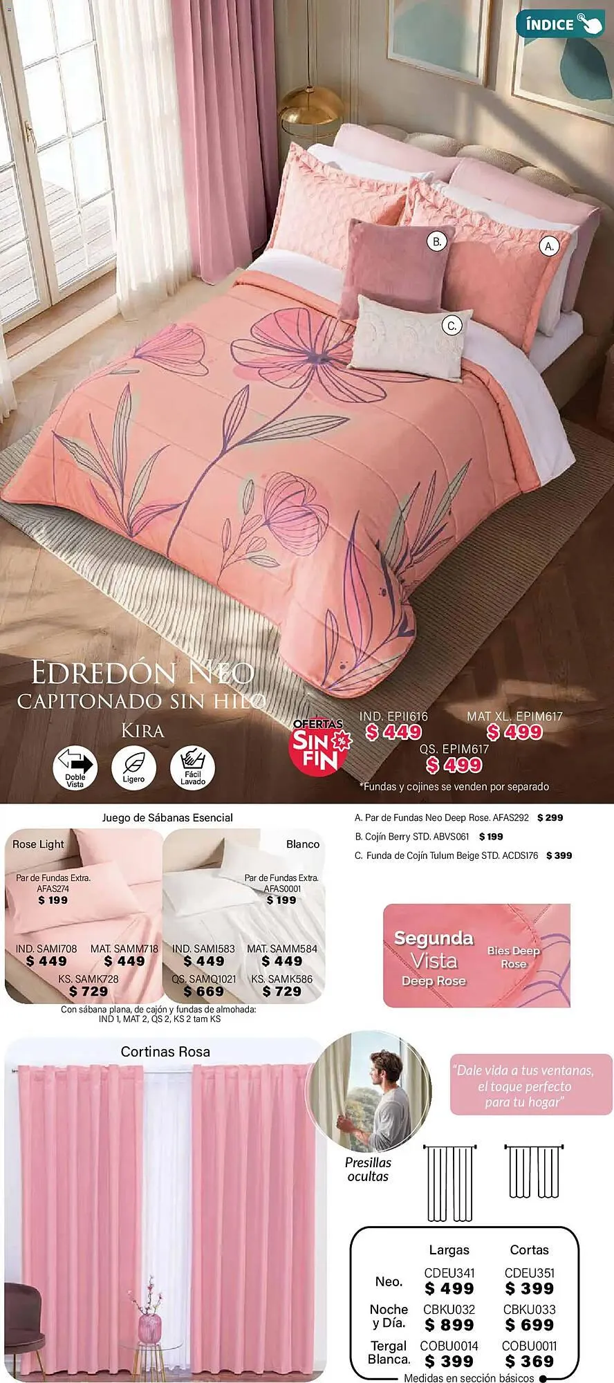 Catálogo de Catálogo Colchas Concord 1 de noviembre al 1 de febrero 2026 - Pagina 33