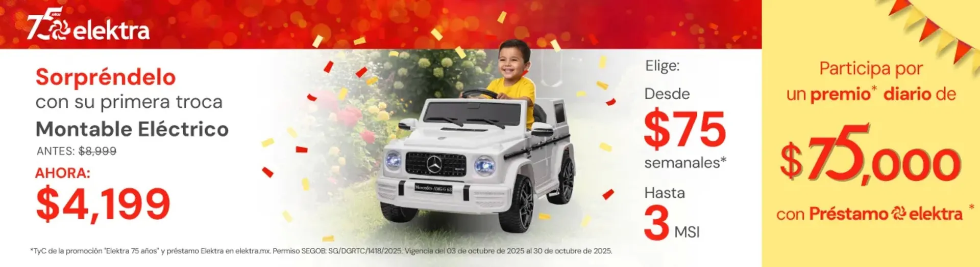 Catálogo de Catálogo Elektra 9 de octubre al 30 de octubre 2025 - Pagina 4