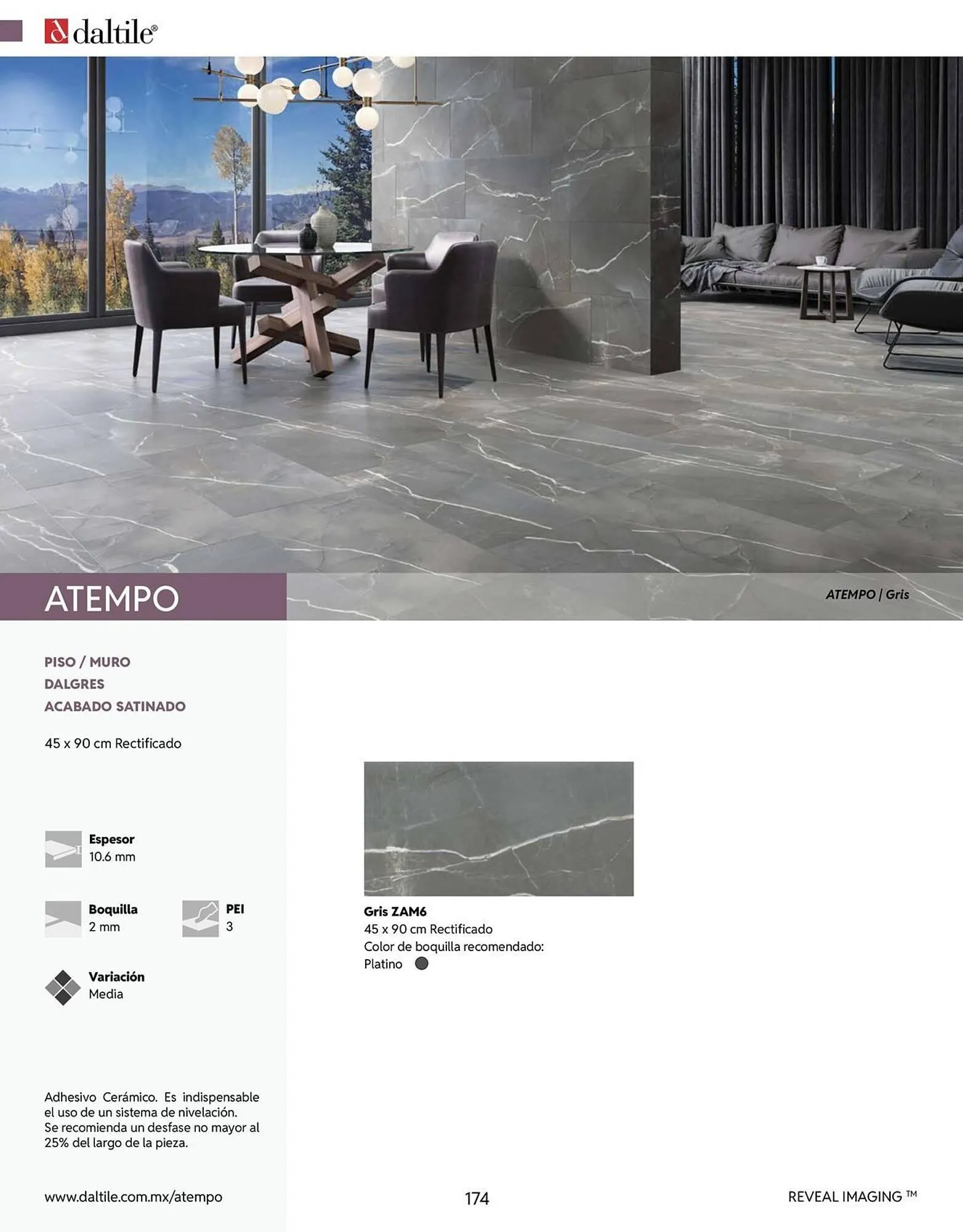 Catálogo de Catálogo Daltile 13 de enero al 31 de diciembre 2026 - Pagina 174