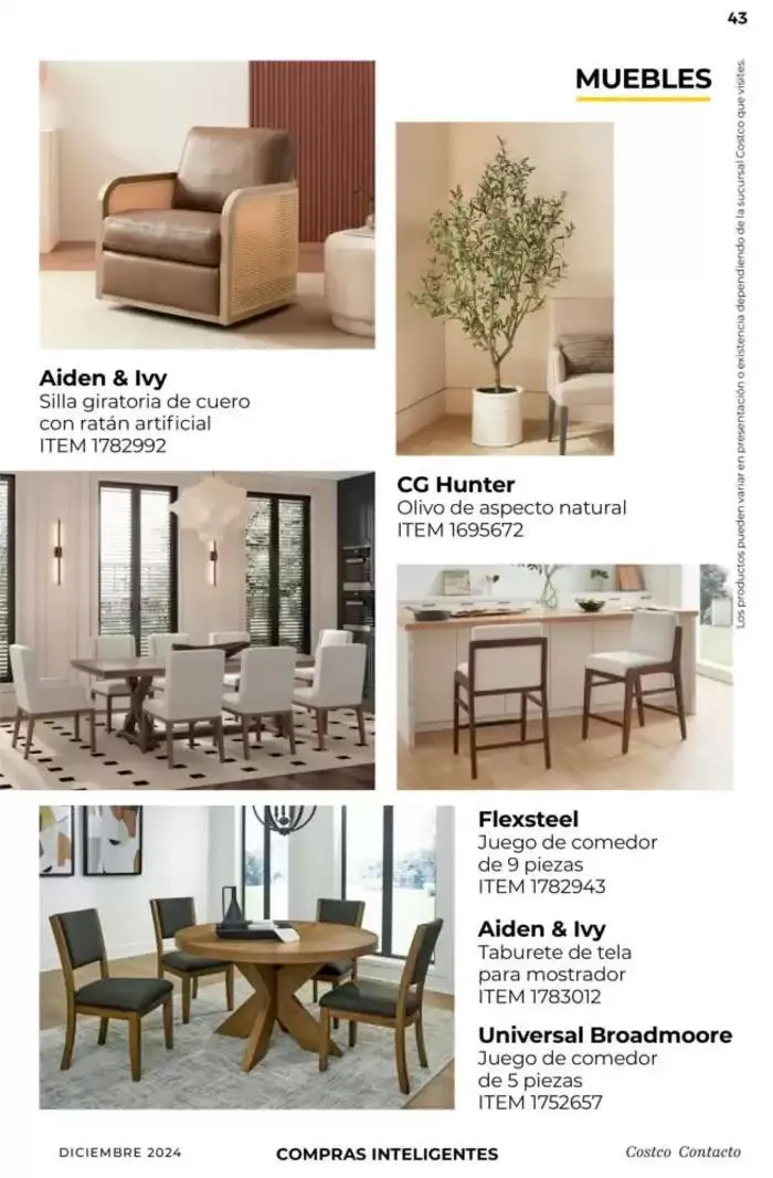 Catálogo de Costco Contacto 10 de diciembre al 31 de diciembre 2024 - Pagina 84