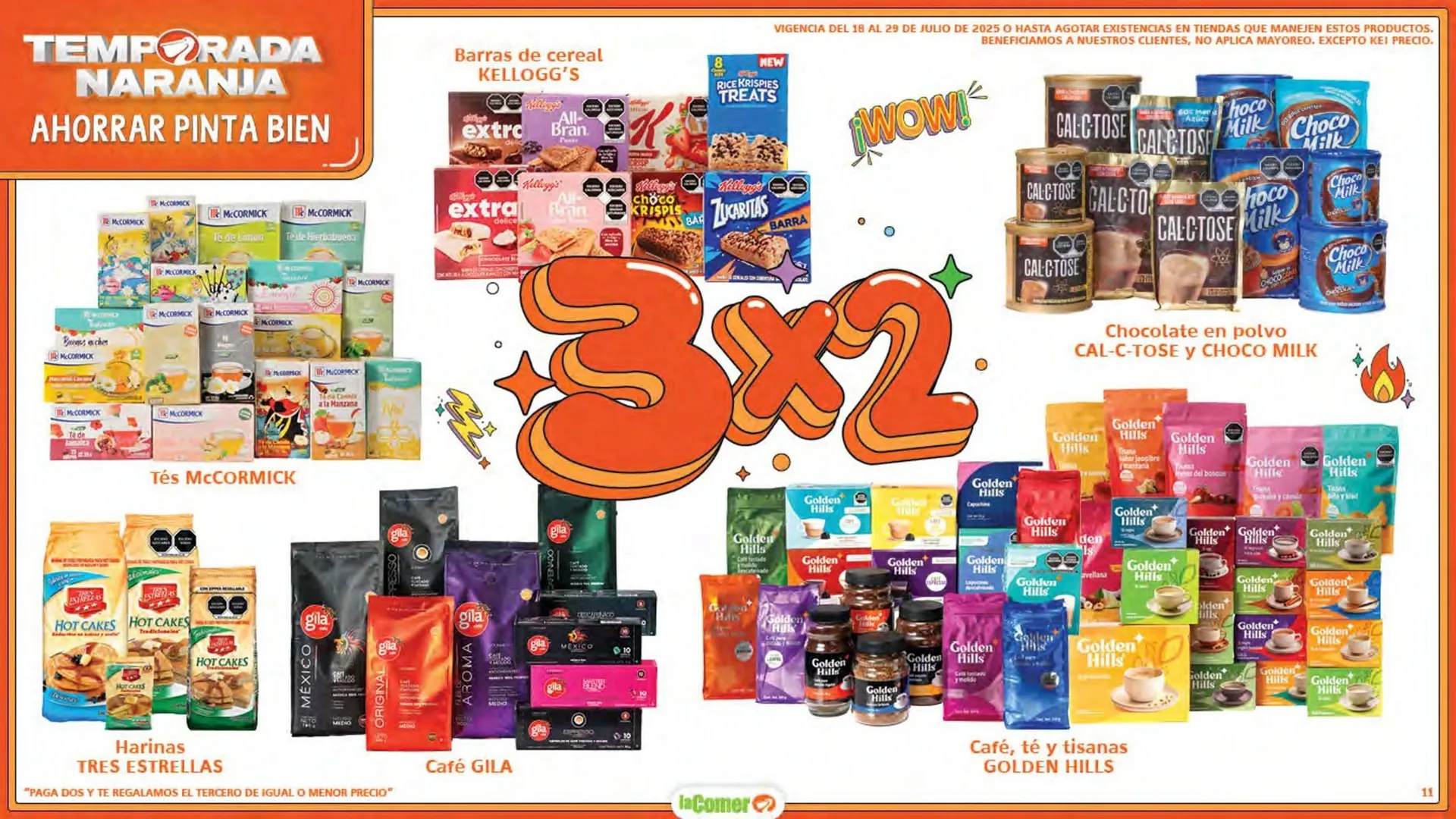 Catálogo de Catálogo La Comer 18 de julio al 29 de julio 2025 - Pagina 11