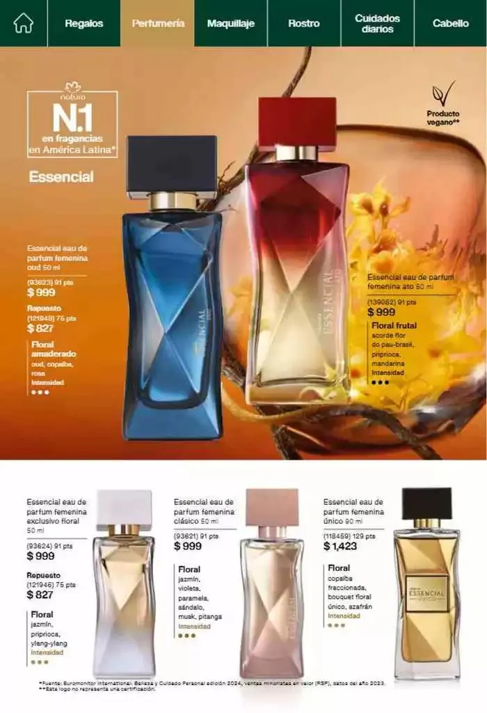 Catálogo de Revista Natura Ciclo 18 2024 8 de noviembre al 8 de diciembre 2024 - Pagina 38