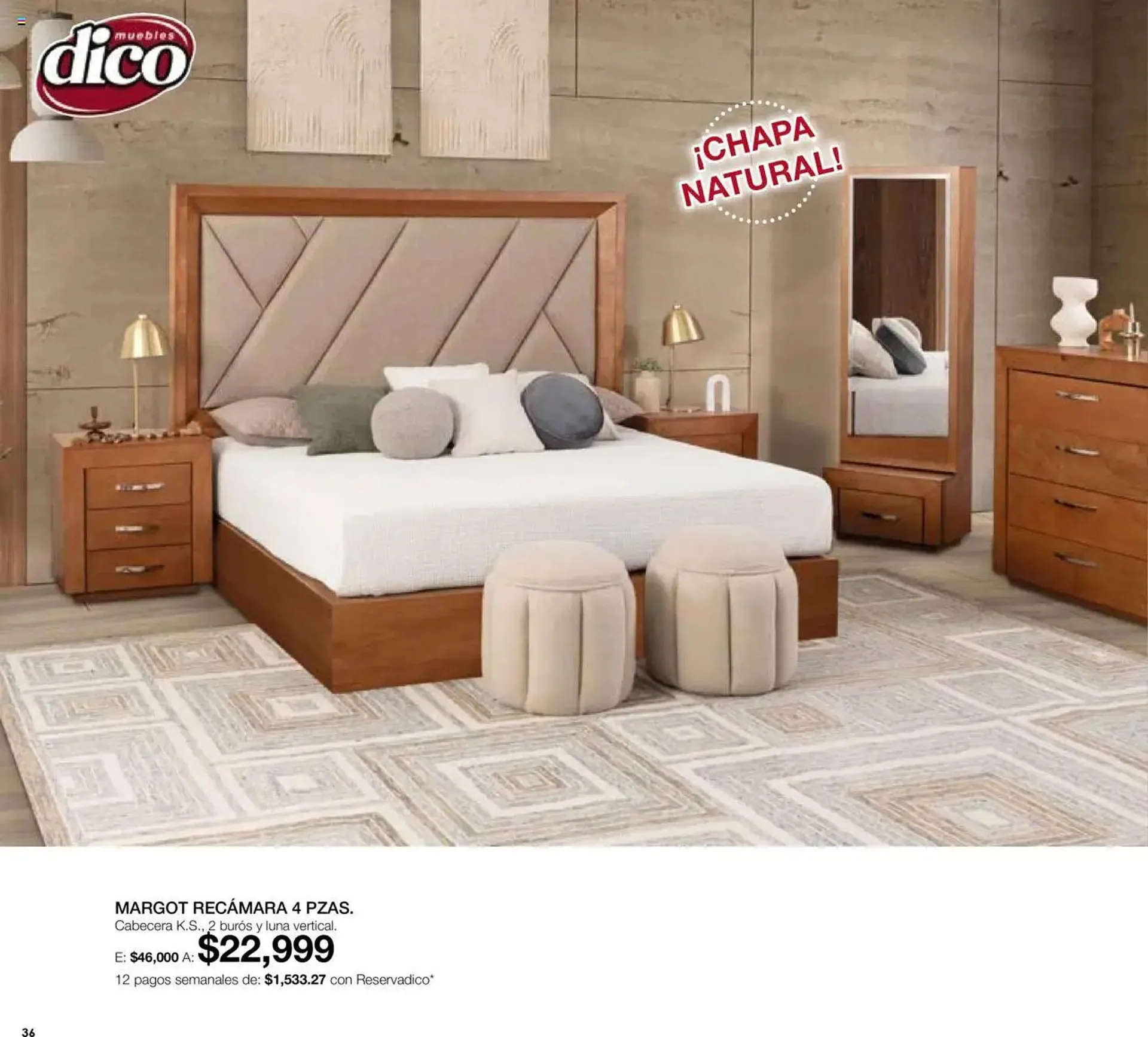 Catálogo de Catálogo Muebles Dico 1 de agosto al 1 de septiembre 2025 - Pagina 36